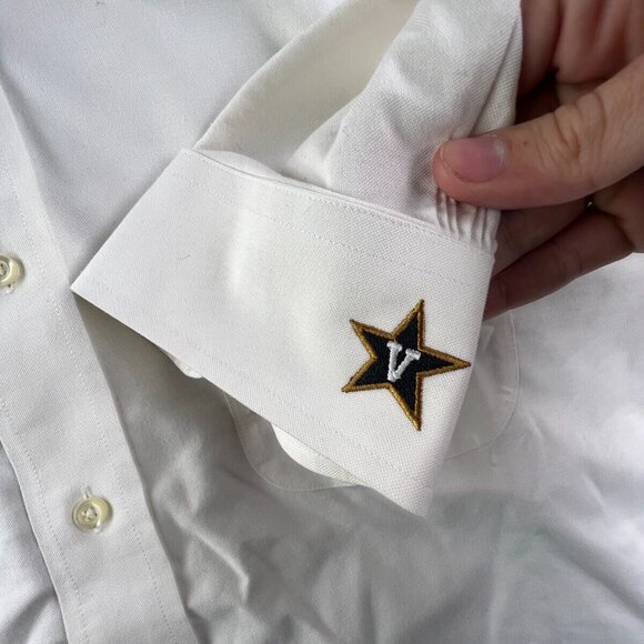 Brooks Brothers Corporate Collection VANDERBILT Button Up Shirt White 16.5 32/33 - Picture 3 of 11